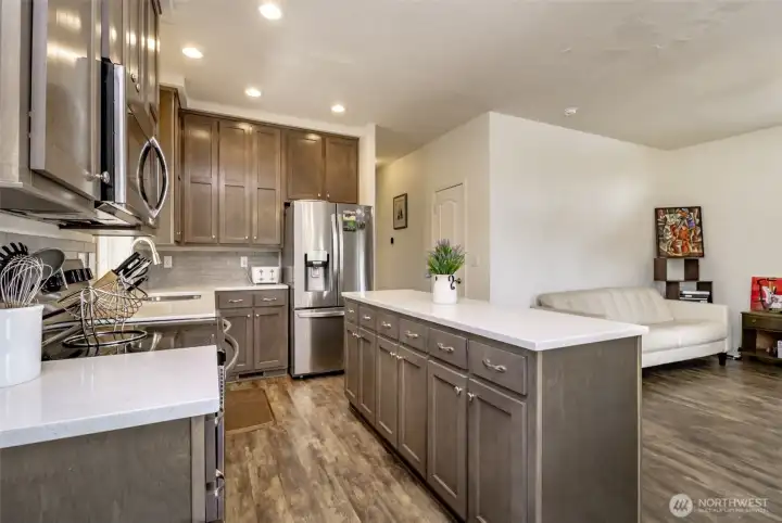 Fabulous chefs kitchen with modern finishes