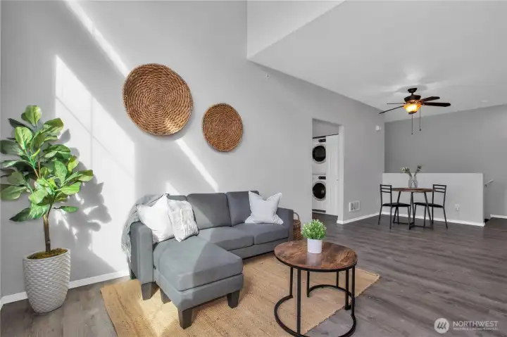 vaulted ceiling!