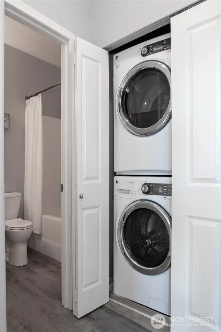 front loading washer/dryer