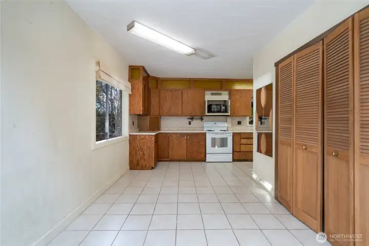 Dining area off of Kitchen