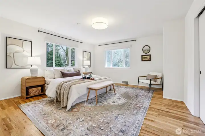 1st bedroom on the main level