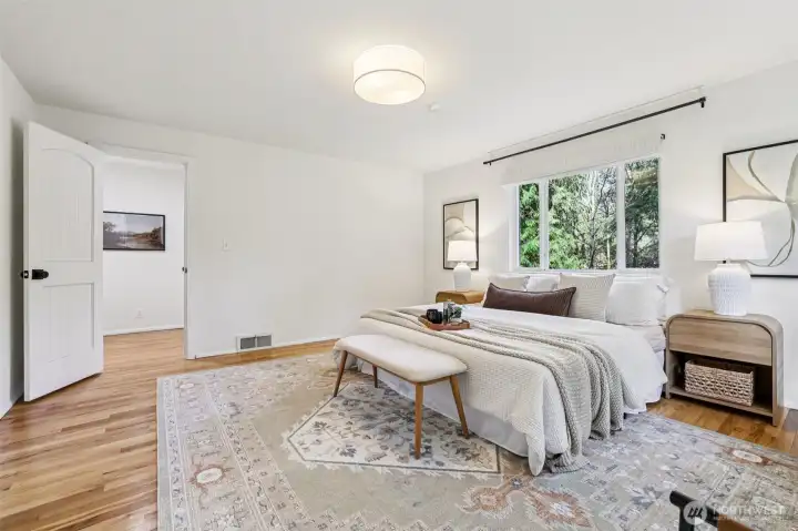 1st bedroom on the main level