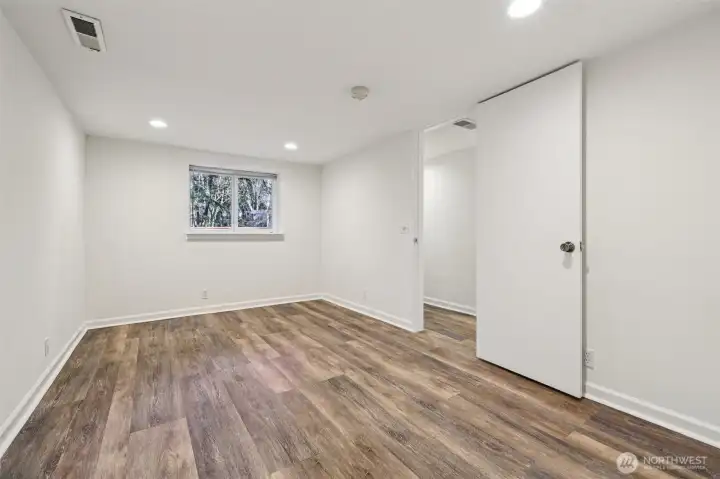 2 of 2 bedrooms on the lower level