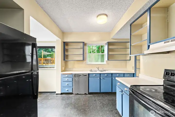bright and open kitchen
