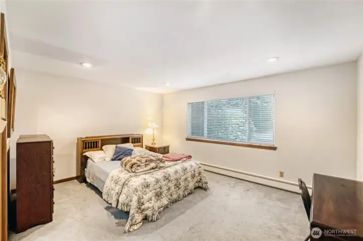 1st guest bedroom.  Rooms are big