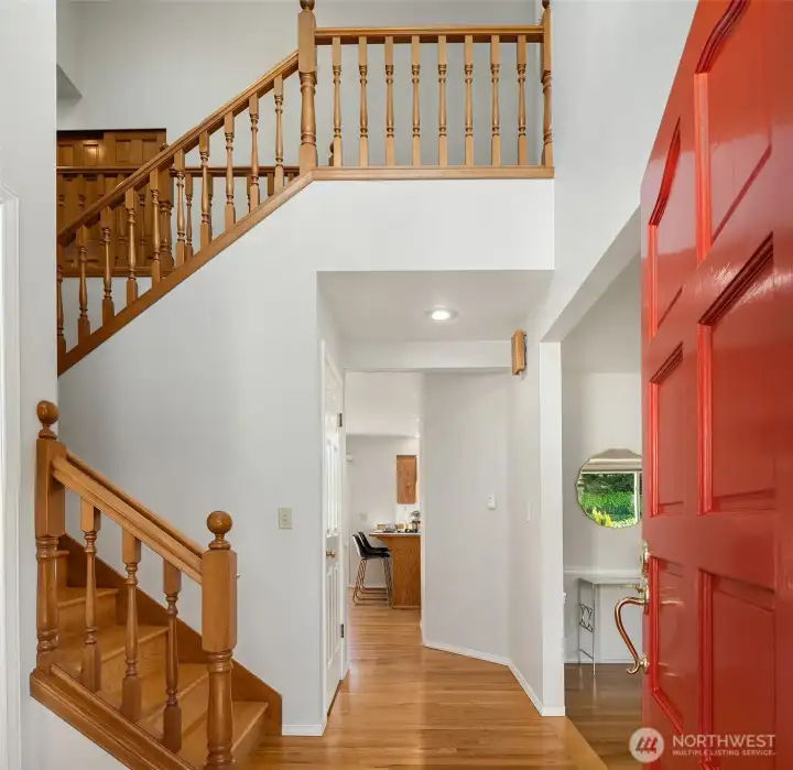Gleaming Hardwood Floors Throughout the Main Floor