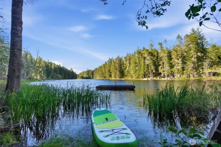 Your own Private Lake Access.