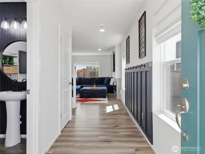Custom drop zone upon entry. Custom drop zone upon entry.