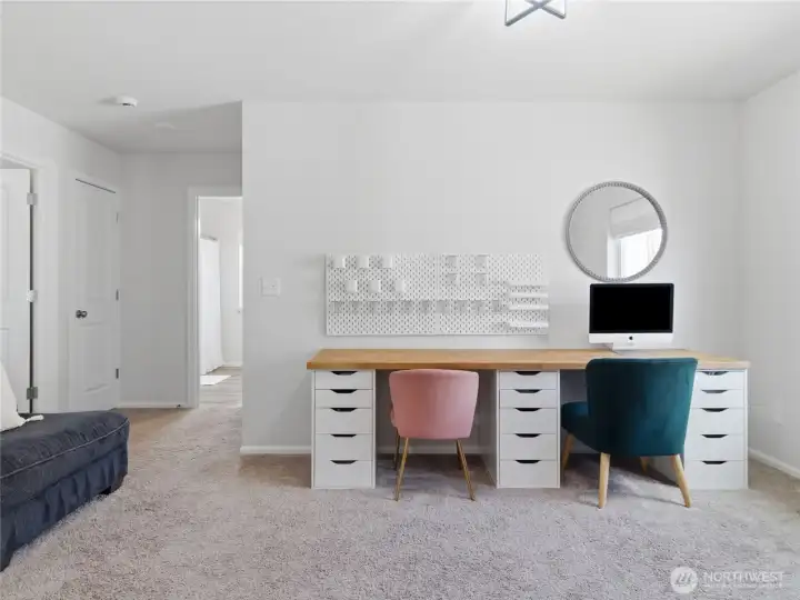 Large loft/bonus room/family room- so versatile. Large loft/bonus room/family room- so versatile.