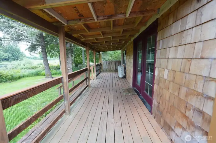 Covered deck