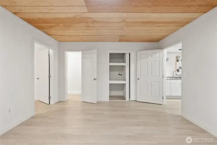 Lower level, #1 non-conforming room