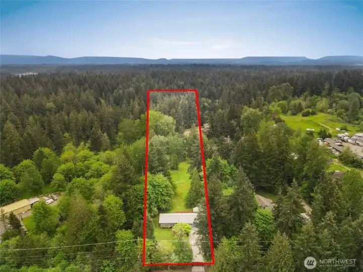 Expansive property with room for RV parking, recreation, or hobbies - bring your imagination!
