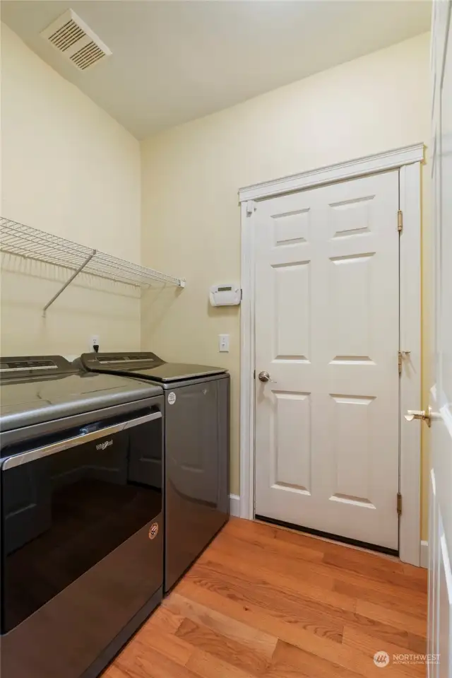 Laundry room located on main floor.