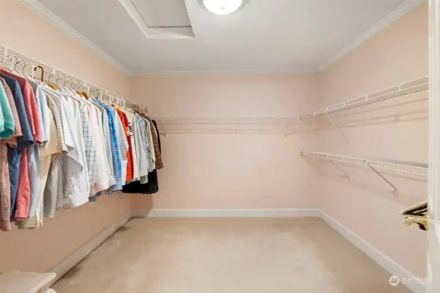 Check out this walk-in closet!!!