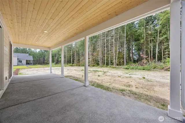 Covered Back Patio