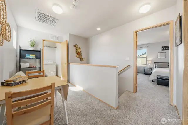Upstairs lot area