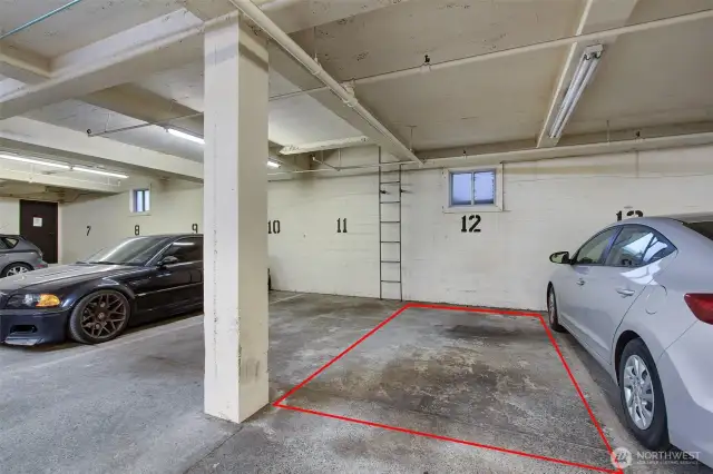 dedicated secure parking