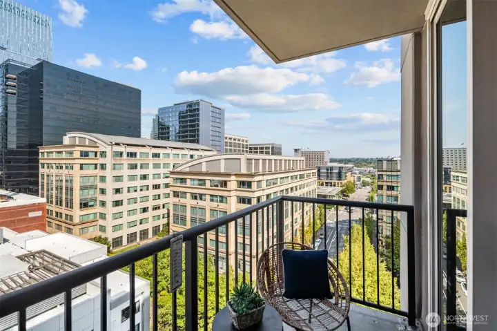Experience luxury living with incredible city and mountain views.