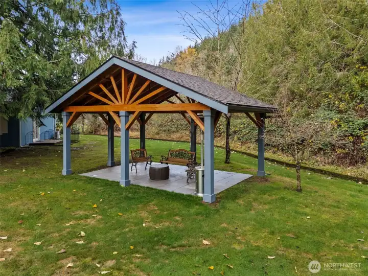 14’ x 22’ covered patio