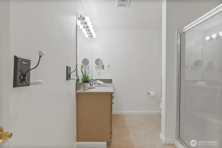 Guest Bath with walk-in shower