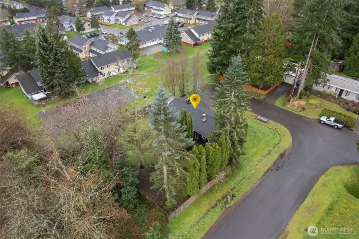 Private and serene capturing the essence of PNW living.