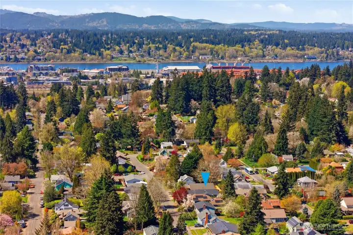 Be sure to visit the Olympia Farmer's Market a short drive away, open four days a week April through October!