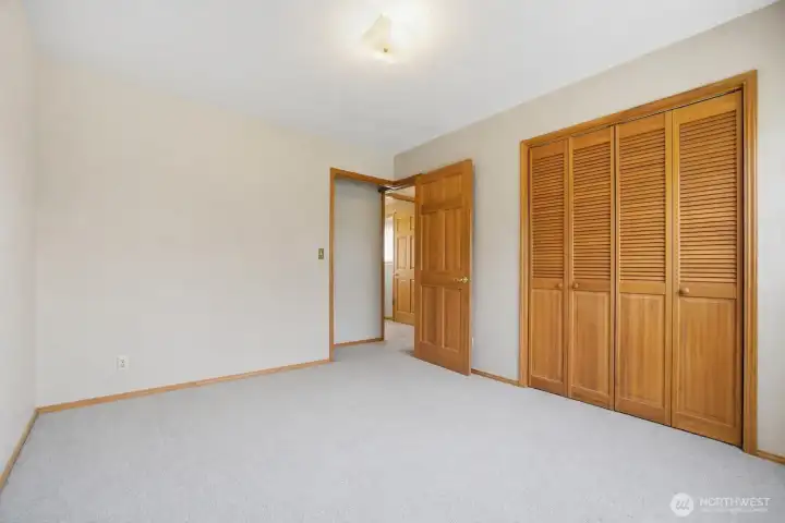 Guest bedroom #1. Upper level. Photo was Digitally altered.