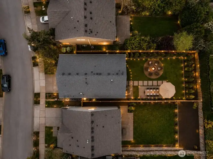 Backyard overhead virtually designed