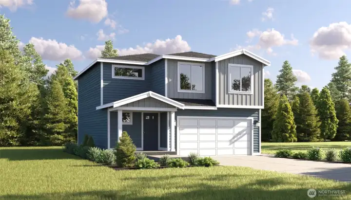 Photographs are for illustrative purposes only. Features, finishes, interior/exterior colors, landscaping and floorplan shown may vary from actual homes built