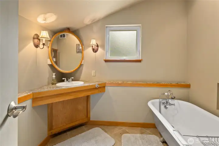Enjoy the convenience of a dedicated primary bath.