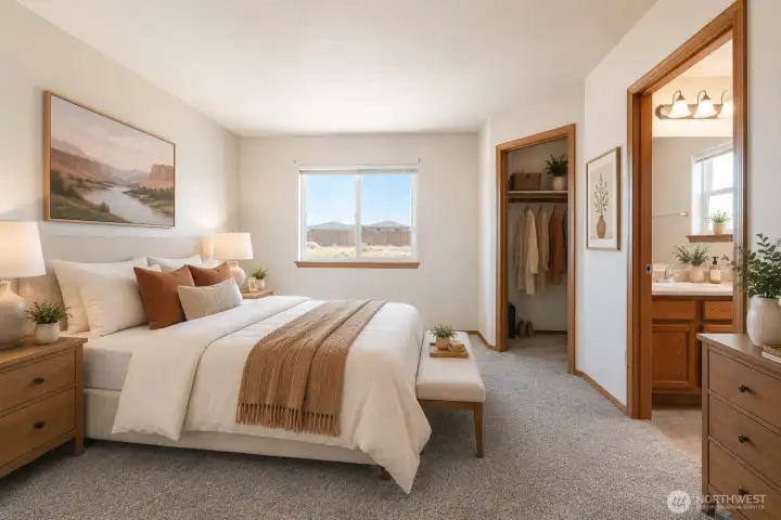 Primary Suite with Bathroom