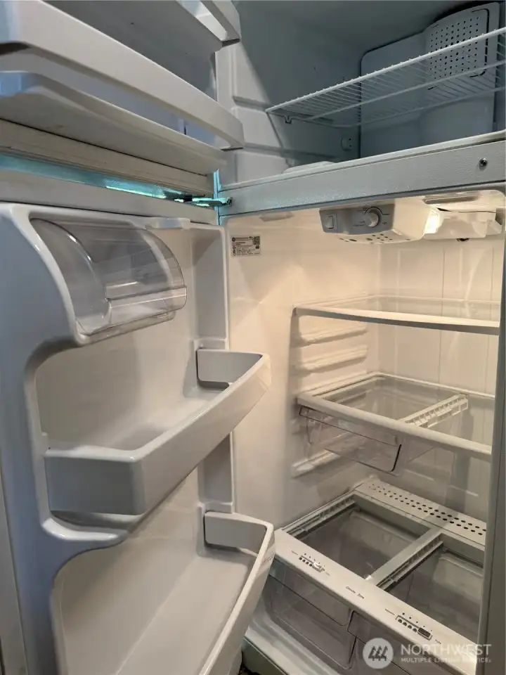 Refrigerator is Spotless Inside & Out