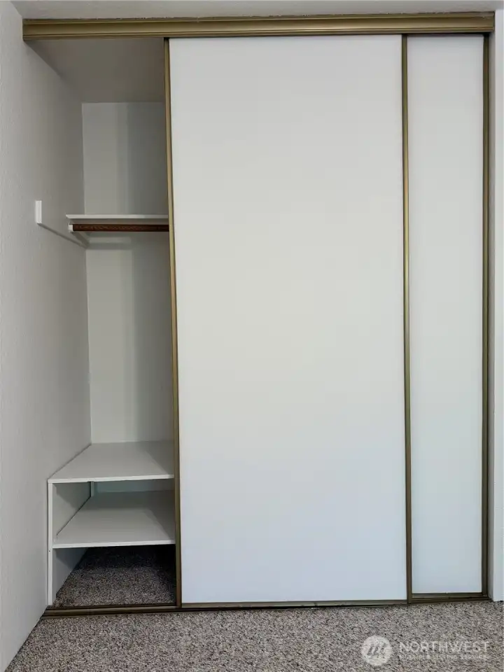 Bedroom Closet with Built Ins