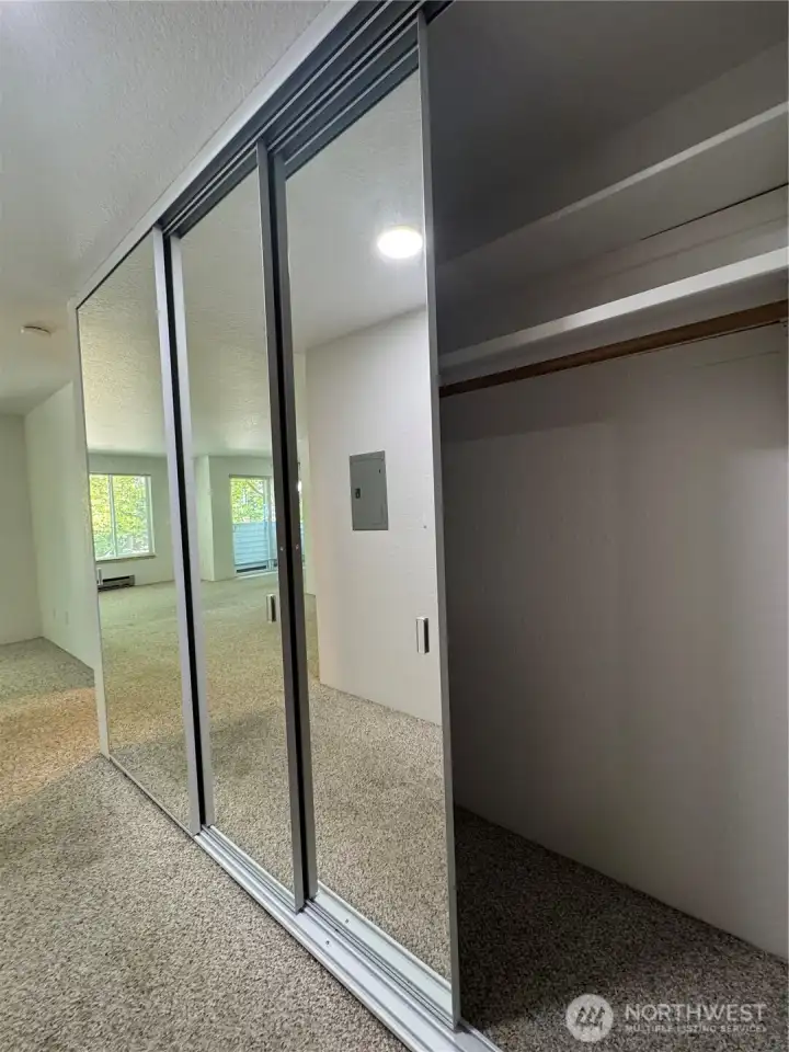 Triple Door Entryway Closet