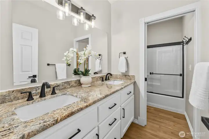Full guest bath Full guest bath