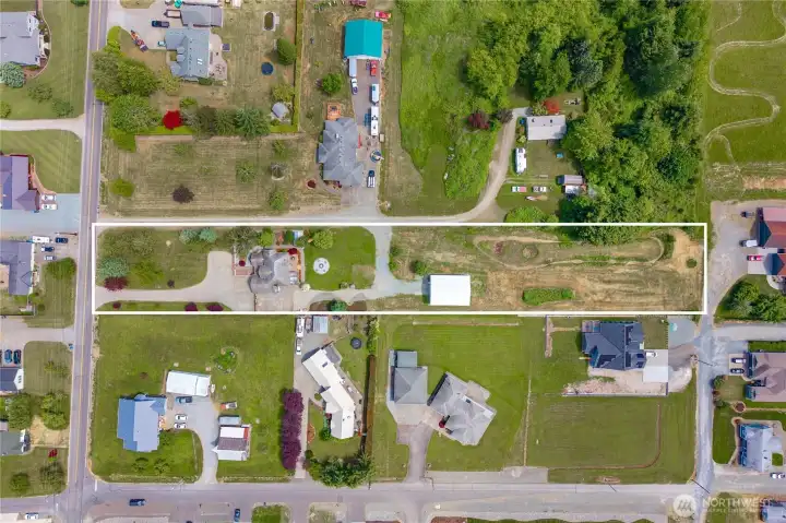 Back portion of the property is sub-dividable with utilities already on site & excellent Mt. Rainier view potential Back portion of the property is sub-dividable with utilities already on site & excellent Mt. Rainier view potential
