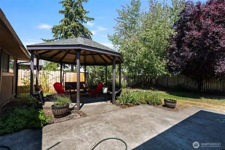 Patio with Gazebo Patio with Gazebo