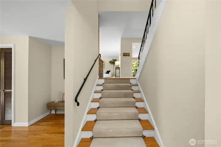 Lets go up to the upper level. Lets go up to the upper level.