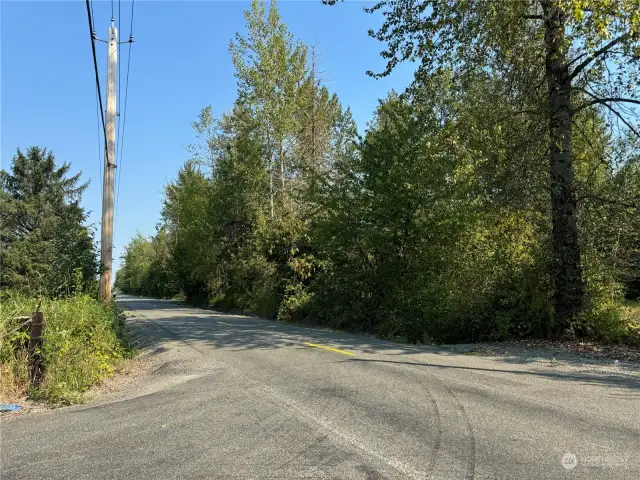 Street view to easement