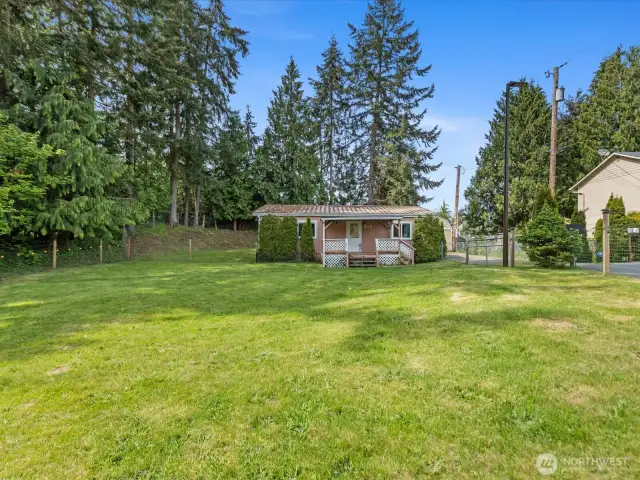 Double Wide Manufacture sits on a generous .38 acres.