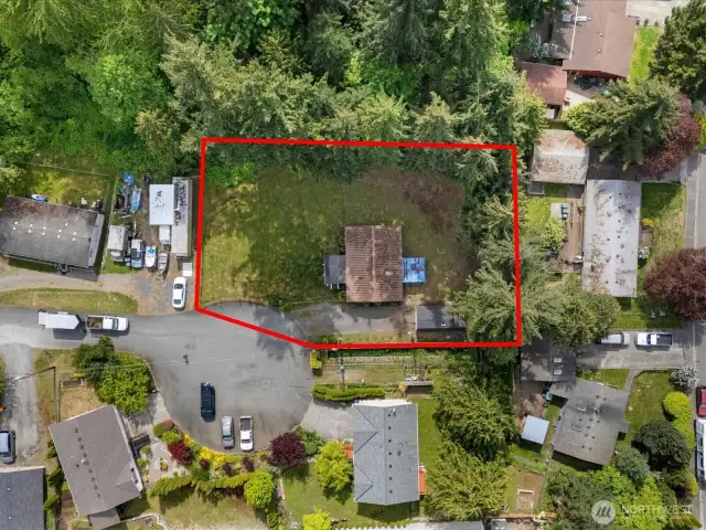 Overhead view from a different angle.