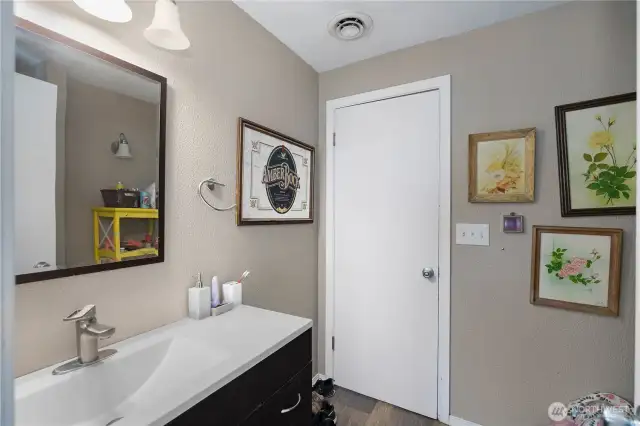 Primary half bath