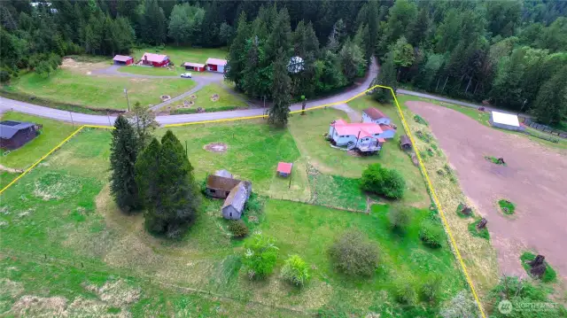 2.31 Acres on two separate lots!