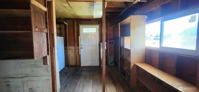 Utility Area & back door