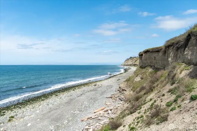 The BEACH! And you're close to Ft. Ebey State Park, too!!