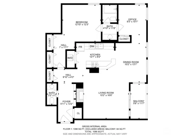 Floor plan.
