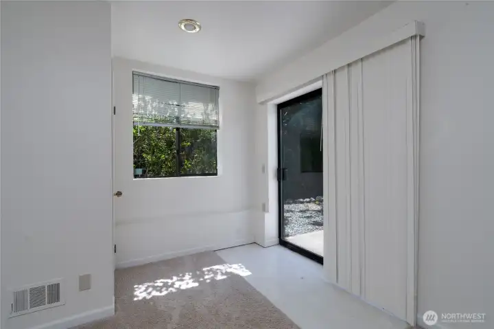 Backyard access from lower level