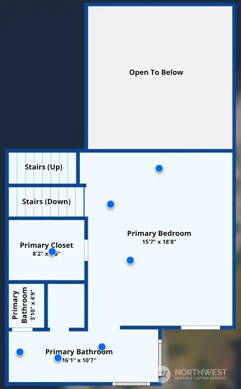 Upper Level Floor Plan