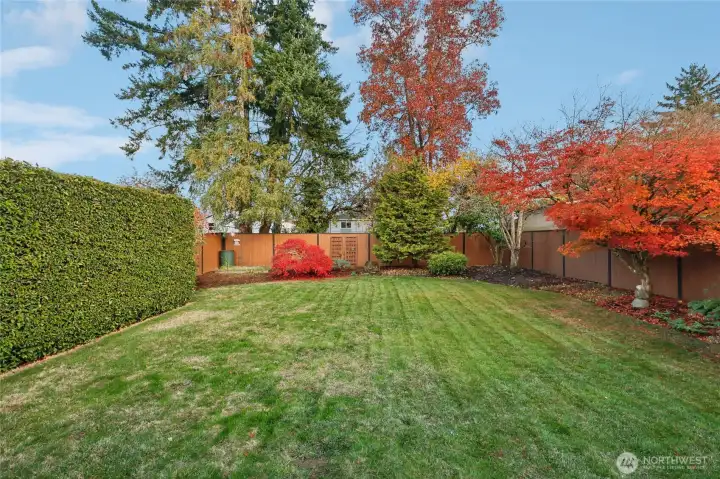 Fence and gate were redone back in summer 2024.  Everything has been so well cared for at this property.