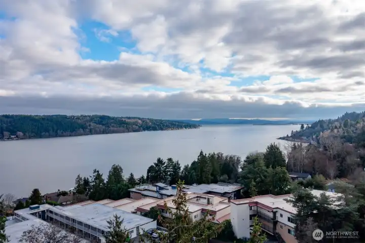 Home located in Lake Forest Park near shopping and services